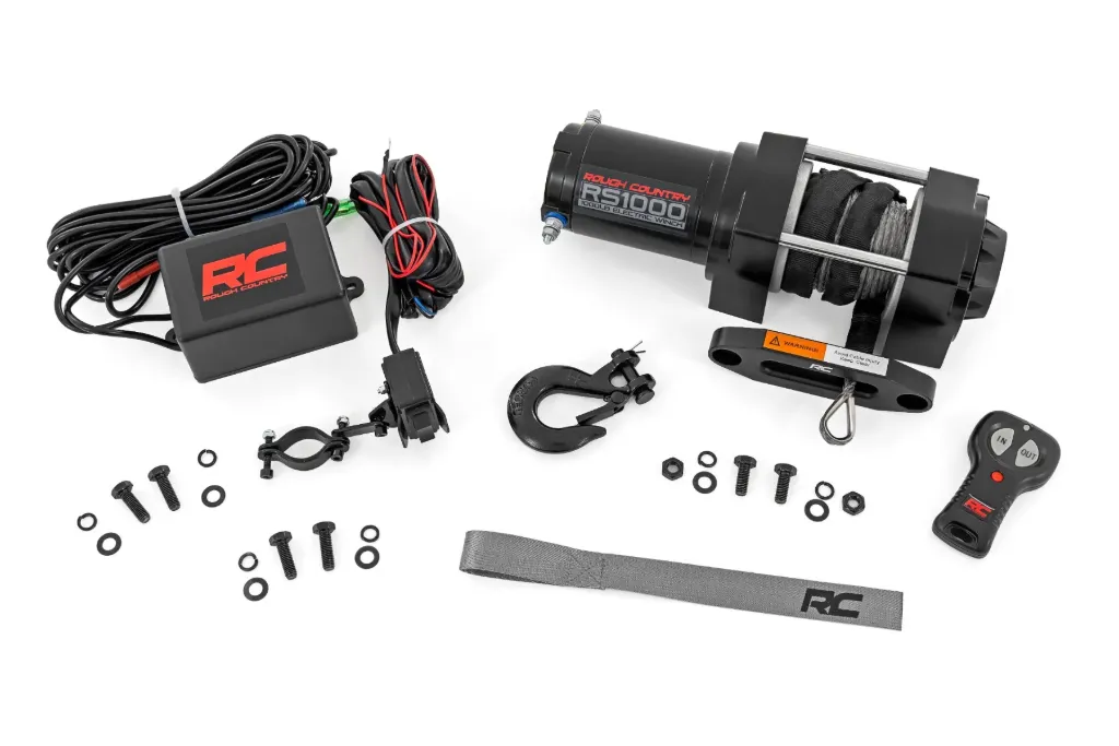 1000-LB Winch UTV | Synthetic Rope