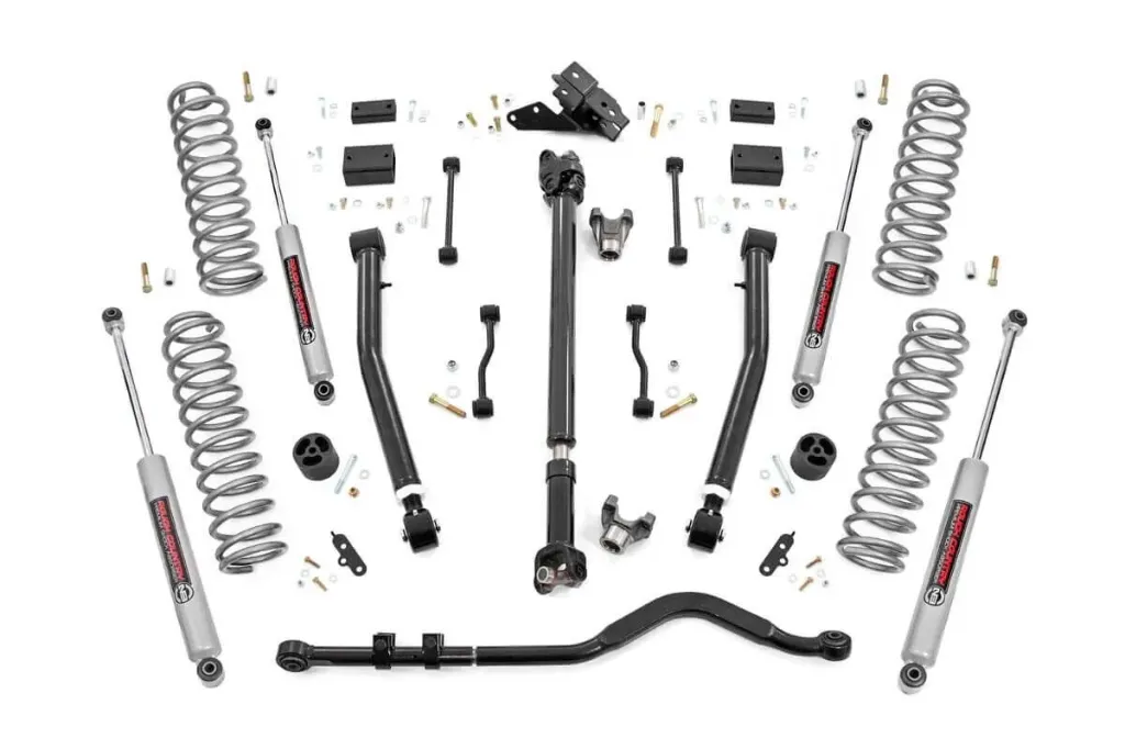 [TRK-SUS-3.5-RC-JLU-N3-R] 3.5 Inch Lift Kit 4-Door | Jeep Wrangler Unlimited JL (18-23) (Rubicon, Premium N3)